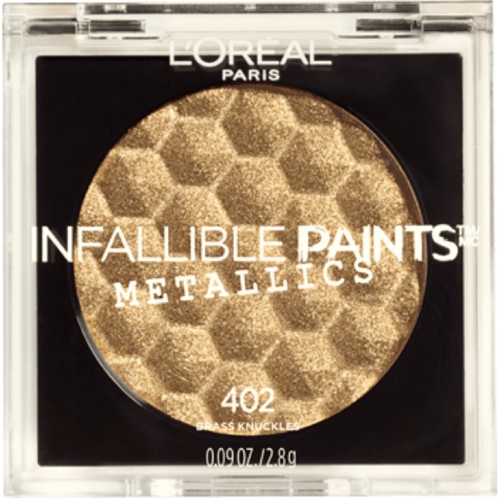 L’Oreal Paris Infallible Paints Metallic EyeShadow; 402 Brass Knuckles